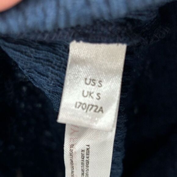 Free People Beach Wide Leg Pants Blue Small - Picture 9 of 9